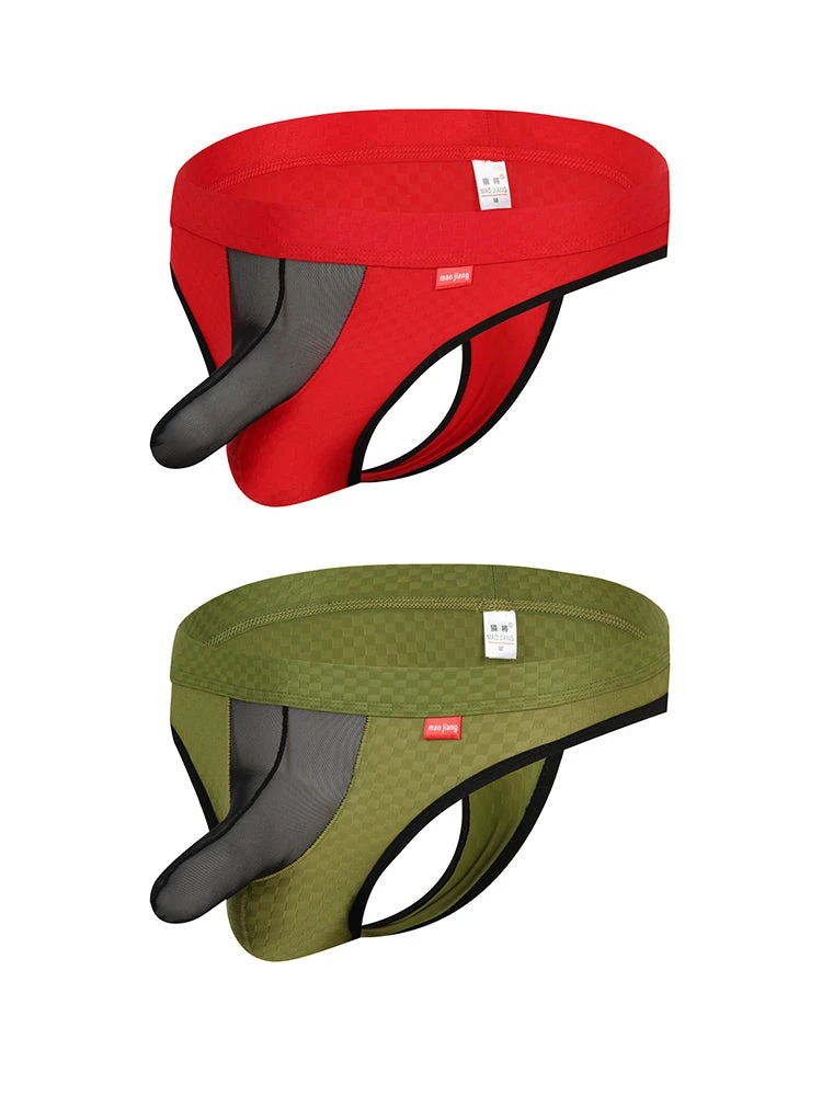 2 Pack Men's Sexy Thongs With Transparent Elephant Trunk(2 Pack Mens Sexy Thongs With Transparent Elephant Trunk) 18 2 Pack Men's Sexy Thongs With Transparent Elephant Trunk(2 Pack Mens Sexy Thongs With Transparent Elephant Trunk) - Image 18