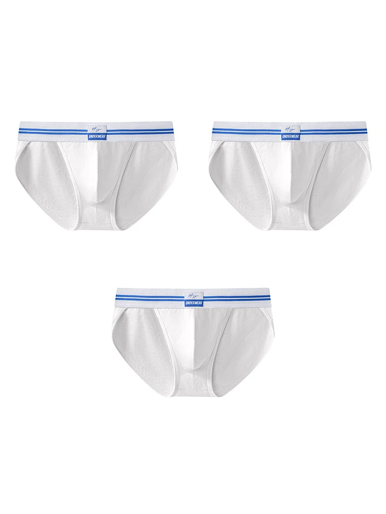 3-pack Men's Sexy High-cut Breathable Briefs(3 Pack Mens Sexy High Cut Breathable Briefs) 17 3-pack Men's Sexy High-cut Breathable Briefs(3 Pack Mens Sexy High Cut Breathable Briefs) - Image 17