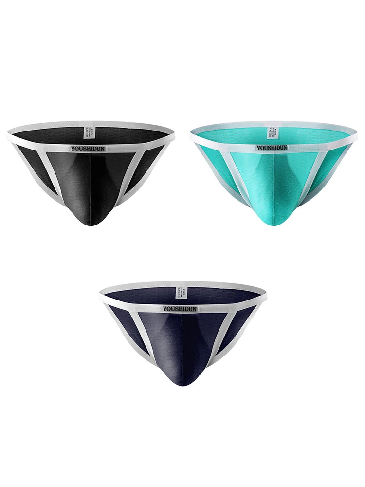 3-pack Men's Low Waist Sexy Narrow Hem Breathable Briefs(3 Pack Mens Low Waist Sexy Narrow Hem Breathable Briefs) 19 3-pack Men's Low Waist Sexy Narrow Hem Breathable Briefs(3 Pack Mens Low Waist Sexy Narrow Hem Breathable Briefs) - Image 19