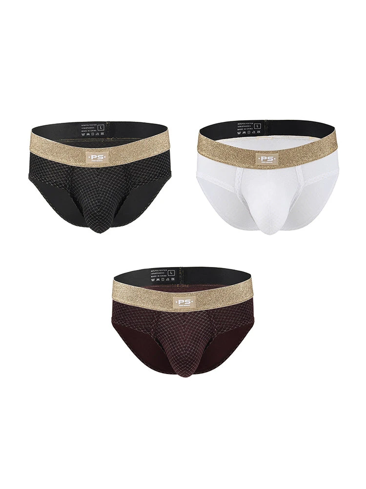 3 Pack Men's Quick-Dry Highly Elastic Briefs(3 Pack Mens Highly Elastic Briefs) 15 3 Pack Men's Quick-Dry Highly Elastic Briefs(3 Pack Mens Highly Elastic Briefs) - Image 15