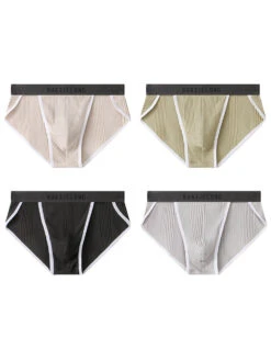 4 Pack Men's Solid Color Cotton Breathable Trendy Briefs(4 Pack Mens Solid Color Cotton Breathable Trendy Briefs) 25 4 Pack Men's Solid Color Cotton Breathable Trendy Briefs(4 Pack Mens Solid Color Cotton Breathable Trendy Briefs) -Mr Saker color 2 cf5feaeb d1a3 4ed3 b45c 1260249d3967