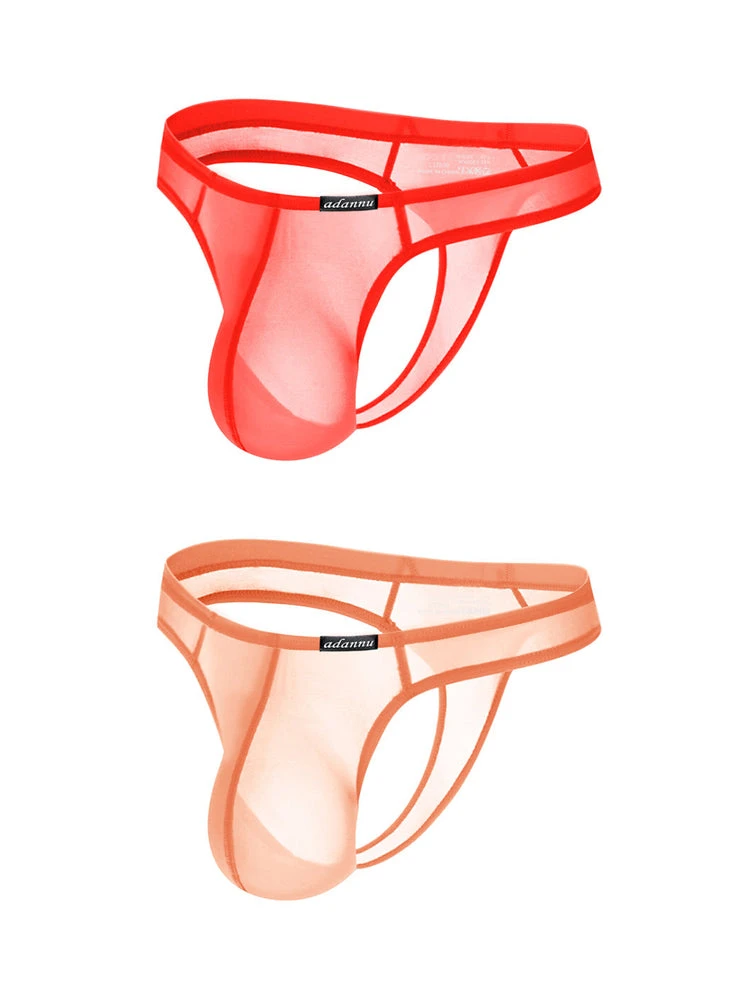 2 Pack Men's Sexy Semi-Transparent Thong(2 Pack Mens Sexy Semi Transparent Thong) 18 2 Pack Men's Sexy Semi-Transparent Thong(2 Pack Mens Sexy Semi Transparent Thong) - Image 18