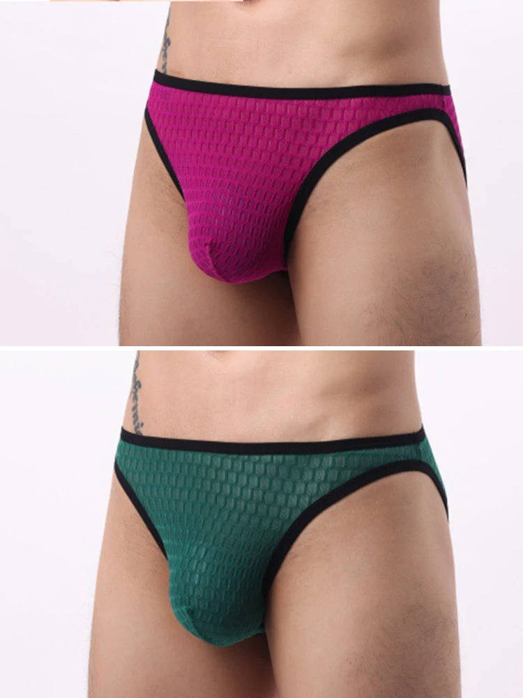 2 Pack Men's Solid-Color Checkered Briefs(2 Pack Mens Solid Color Checkered Briefs) 12 2 Pack Men's Solid-Color Checkered Briefs(2 Pack Mens Solid Color Checkered Briefs) - Image 12