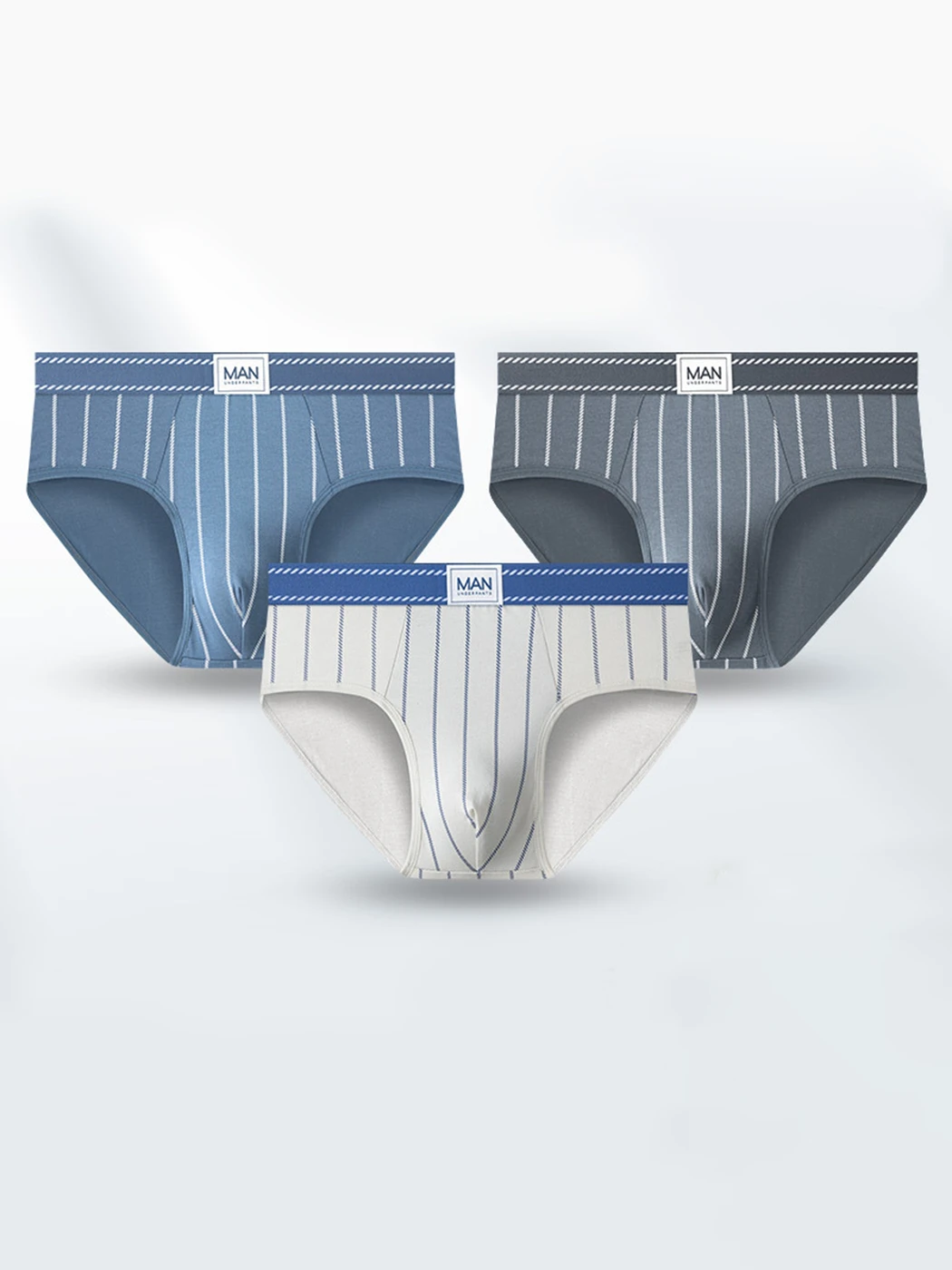 3 Pack Men’s Classic Striped Briefs(3 Pack Men S Classic Striped Briefs) 14 3 Pack Men’s Classic Striped Briefs(3 Pack Men S Classic Striped Briefs) - Image 14