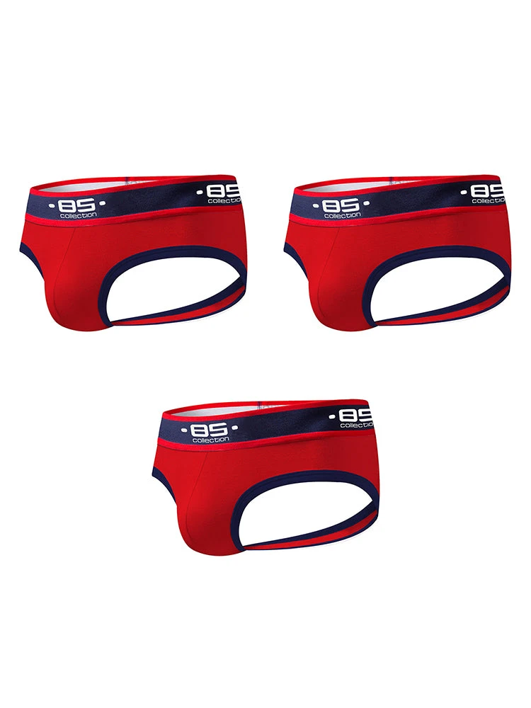 3 Pack Men's Low-Rise Open-Back Sexy Jockstraps(3 Pack Mens Low Rise Open Back Sexy Jockstraps) 14 3 Pack Men's Low-Rise Open-Back Sexy Jockstraps(3 Pack Mens Low Rise Open Back Sexy Jockstraps) - Image 14