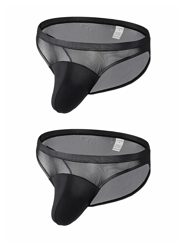 2 Pack Men's Seductive Mesh Sheer Briefs(2 Pack Mens Seductive Mesh Sheer Briefs) 18 2 Pack Men's Seductive Mesh Sheer Briefs(2 Pack Mens Seductive Mesh Sheer Briefs) - Image 18