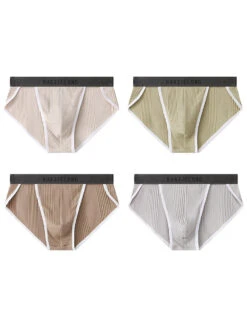 4 Pack Men's Solid Color Cotton Breathable Trendy Briefs(4 Pack Mens Solid Color Cotton Breathable Trendy Briefs) 26 4 Pack Men's Solid Color Cotton Breathable Trendy Briefs(4 Pack Mens Solid Color Cotton Breathable Trendy Briefs) -Mr Saker color 3 3c3df5c3 ba26 4163 b3ac bb65a72bbe9b