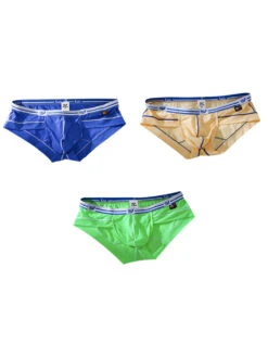 3 Pack Sexy Fashion Ice Silk Solid Color Men's Briefs(3 Pack Sexy Fashion Ice Silk Solid Color Mens Briefs) 38 3 Pack Sexy Fashion Ice Silk Solid Color Men's Briefs(3 Pack Sexy Fashion Ice Silk Solid Color Mens Briefs) -Mr Saker color 3 53019465 085b 4276 9f47 bf9b8cb7ed81