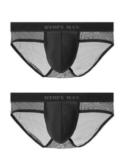 2 Pack Men's Ice Silk Semi-Transparent Mesh U-Convex Pouch Breathable Sexy Sport Briefs(2 Pack Mens Ice Silk Semi Transparent Mesh U Convex Pouch Breathable Sexy Sport Briefs) 31 2 Pack Men's Ice Silk Semi-Transparent Mesh U-Convex Pouch Breathable Sexy Sport Briefs(2 Pack Mens Ice Silk Semi Transparent Mesh U Convex Pouch Breathable Sexy Sport Briefs) -Mr Saker color 3 5601a63b 30cb 4569 be37 5f16423b85bd