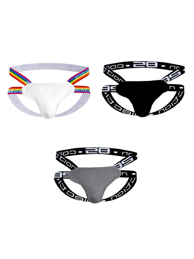 3-pack Men's Rainbow Cotton Thong(3 Pack Mens Rainbow Cotton Thong) 13 3-pack Men's Rainbow Cotton Thong(3 Pack Mens Rainbow Cotton Thong) - Image 13