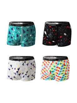 4 Pack Men's Mid-Rise Lightweight Printed Seamless Comfort Trunks(4 Pack Mens Mid Rise Lightweight Printed Seamless Comfort Trunks) 31 4 Pack Men's Mid-Rise Lightweight Printed Seamless Comfort Trunks(4 Pack Mens Mid Rise Lightweight Printed Seamless Comfort Trunks) -Mr Saker color 3 8475f25d dec4 492e add9 ae98fbe201df