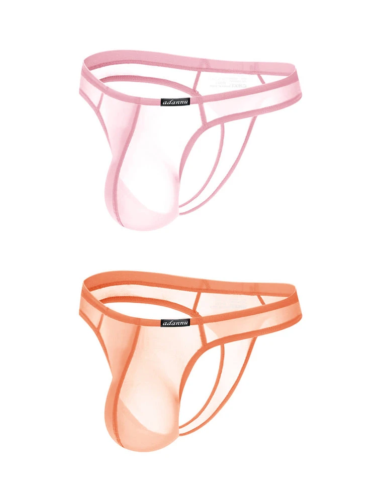2 Pack Men's Sexy Semi-Transparent Thong(2 Pack Mens Sexy Semi Transparent Thong) 19 2 Pack Men's Sexy Semi-Transparent Thong(2 Pack Mens Sexy Semi Transparent Thong) - Image 19