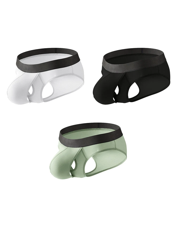 3-pack Men's Open Crotch Sexy Bullet Briefs(3 Pack Mens Open Crotch Sexy Bullet Briefs) 20 3-pack Men's Open Crotch Sexy Bullet Briefs(3 Pack Mens Open Crotch Sexy Bullet Briefs) - Image 20