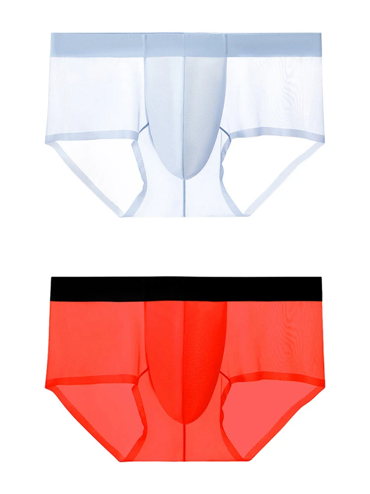 2 Pack Men's Ultra-Thin Breathable Antibacterial Crotch Briefs(2 Pack Mens Ultra Thin Ice Silk Breathable Quick Dry Antibacterial Crotch Briefs) 18 2 Pack Men's Ultra-Thin Breathable Antibacterial Crotch Briefs(2 Pack Mens Ultra Thin Ice Silk Breathable Quick Dry Antibacterial Crotch Briefs) - Image 18