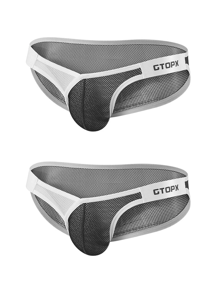 2 Pack Men's U-Pouch Sheer Mesh Briefs(2 Pack Mens U Pouch Sheer Mesh Briefs) 16 2 Pack Men's U-Pouch Sheer Mesh Briefs(2 Pack Mens U Pouch Sheer Mesh Briefs) - Image 16