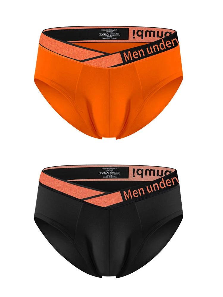 2 Pack Men's Stylish V-Shaped Waistband Briefs(2 Pack Mens Stylish V Shaped Waistband Briefs) 13 2 Pack Men's Stylish V-Shaped Waistband Briefs(2 Pack Mens Stylish V Shaped Waistband Briefs) - Image 13