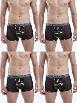 4-pack Men's Cotton Seamless Mesh Breathable Boxer Briefs(4 Pack Mens Cotton Seamless Mesh Breathable Boxer Briefs) 32 4-pack Men's Cotton Seamless Mesh Breathable Boxer Briefs(4 Pack Mens Cotton Seamless Mesh Breathable Boxer Briefs) -Mr Saker color 4 2860f5e6 44c5 46bb 9505 102835ac076c