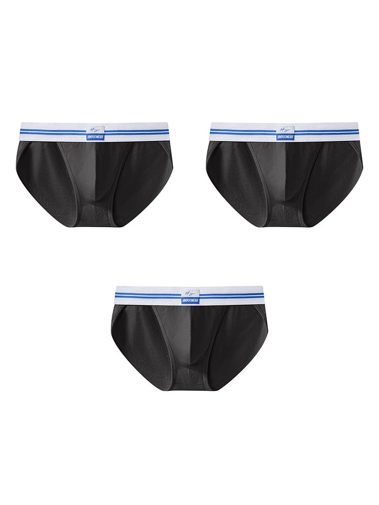 3-pack Men's Sexy High-cut Breathable Briefs(3 Pack Mens Sexy High Cut Breathable Briefs) 19 3-pack Men's Sexy High-cut Breathable Briefs(3 Pack Mens Sexy High Cut Breathable Briefs) - Image 19