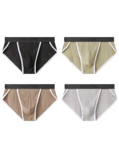 4 Pack Men's Solid Color Cotton Breathable Trendy Briefs(4 Pack Mens Solid Color Cotton Breathable Trendy Briefs) 27 4 Pack Men's Solid Color Cotton Breathable Trendy Briefs(4 Pack Mens Solid Color Cotton Breathable Trendy Briefs) -Mr Saker color 4 7d66739c 9a48 4680 8eb4 25333a537810