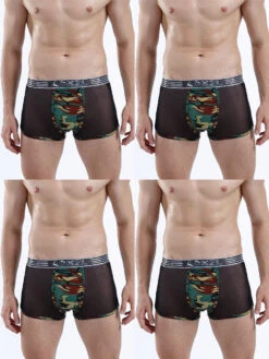 4-pack Men's Cotton Seamless Mesh Breathable Boxer Briefs(4 Pack Mens Cotton Seamless Mesh Breathable Boxer Briefs) 33 4-pack Men's Cotton Seamless Mesh Breathable Boxer Briefs(4 Pack Mens Cotton Seamless Mesh Breathable Boxer Briefs) -Mr Saker color 5 29e72e50 fff0 44a4 888f a50414da7e66