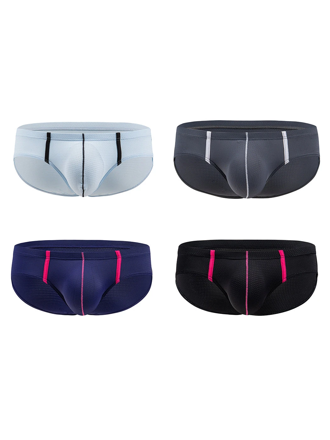 4 Pack Men’s Low-rise Breathable Mesh Briefs(4 Pack Men S Low Rise Breathable Mesh Briefs) 18 4 Pack Men’s Low-rise Breathable Mesh Briefs(4 Pack Men S Low Rise Breathable Mesh Briefs) - Image 18