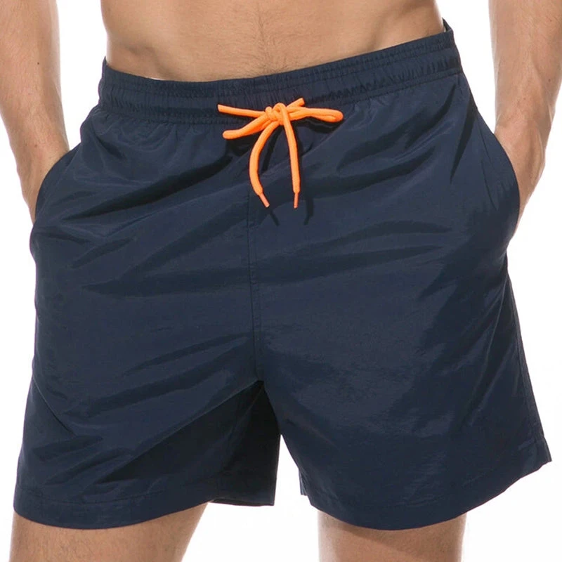 Men Shinny Plain Waterproof Swim Trunks(Men Shinny Plain Waterproof Swim Trunks) 18 Men Shinny Plain Waterproof Swim Trunks(Men Shinny Plain Waterproof Swim Trunks) - Image 18