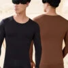 Men's Skin-Friendly Ultra-Thin High-Elastic Anti-Static Thermal Base Layer Tops & Bottoms(Mens Skin Friendly Ultra Thin High Elastic Anti Static Thermal Base Layer Tops Bottoms)