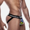 Men’s Sexy Graffiti Pouch Thongs(Men S Sexy Graffiti Pouch Jockstrap)