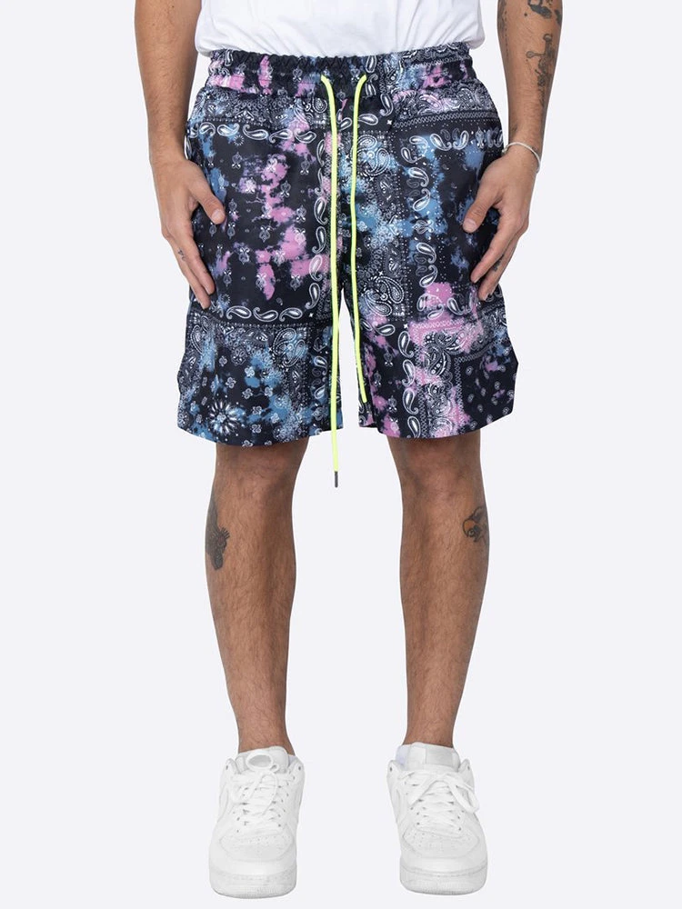 Men's Breathable Print Elastic Waist Beach Shorts(Mens Breathable Print Elastic Waist Beach Shorts) 4 Men's Breathable Print Elastic Waist Beach Shorts(Mens Breathable Print Elastic Waist Beach Shorts) - Image 4