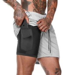 Mesh Quick-drying Sports Short With Phone Pocket(Mesh Quick Drying Sports Short With Phone Pocket) 35 Mesh Quick-drying Sports Short With Phone Pocket(Mesh Quick Drying Sports Short With Phone Pocket) -Mr Saker e598eba6c729262d105c0e4c8ca92b3f