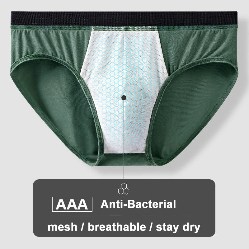 3 Pack Soft Modal Cotton Large Pouch Briefs(3 Pack Soft Modal Cotton Large Pouch Briefs) 6 3 Pack Soft Modal Cotton Large Pouch Briefs(3 Pack Soft Modal Cotton Large Pouch Briefs) - Image 6