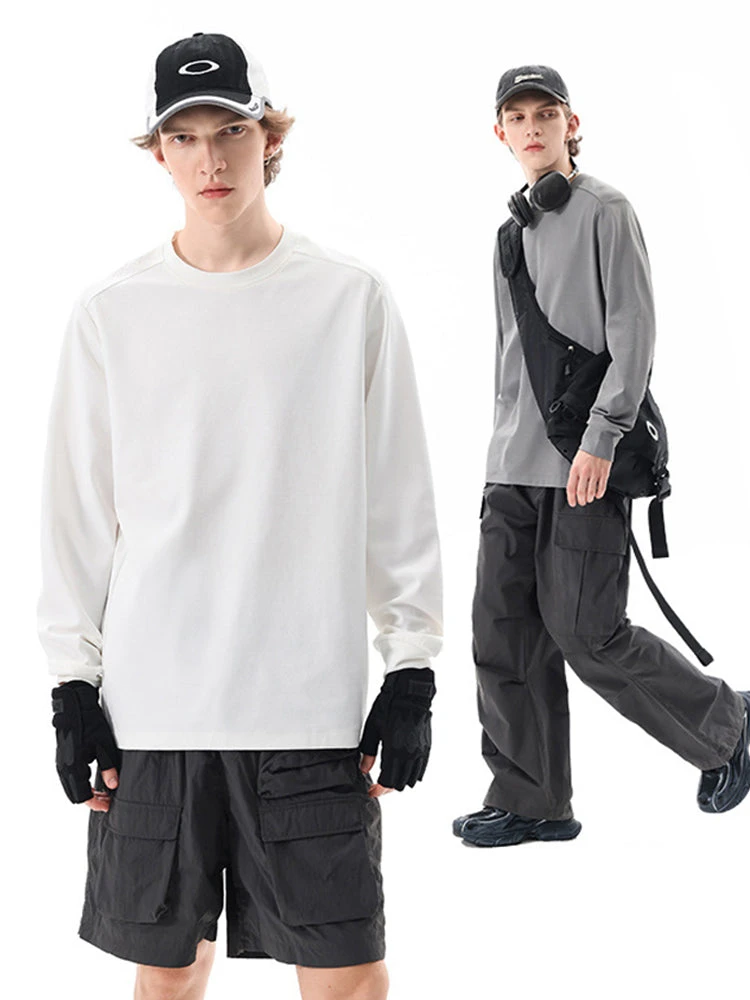 Outdoor Long-Sleeve Sweat-Wicking Quick-Dry Simple Loose Unisex Sports Top(Outdoor Long Sleeve Sweat Wicking Quick Dry Simple Loose Unisex Sports Top) 5 Outdoor Long-Sleeve Sweat-Wicking Quick-Dry Simple Loose Unisex Sports Top(Outdoor Long Sleeve Sweat Wicking Quick Dry Simple Loose Unisex Sports Top) - Image 5