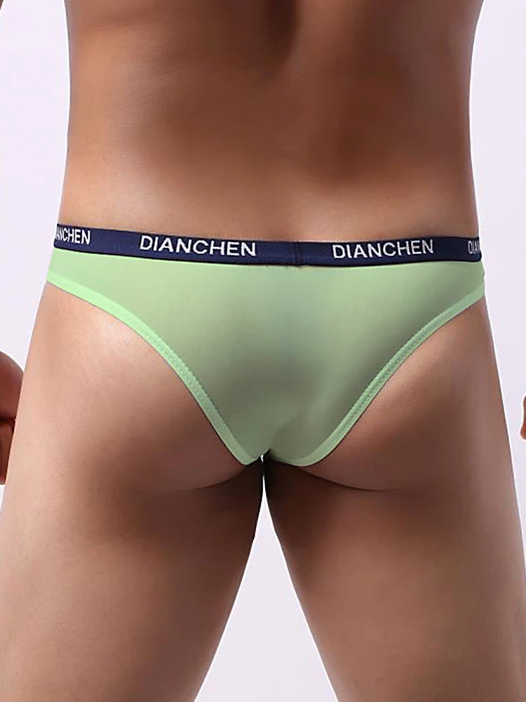 4 Pack Men's Sexy Comfortable Ice Silk Breathable Thong(4 Pack Mens Sexy Comfortable Ice Silk Breathable Thong) 10 4 Pack Men's Sexy Comfortable Ice Silk Breathable Thong(4 Pack Mens Sexy Comfortable Ice Silk Breathable Thong) - Image 10