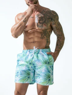 Mens Quick Drying Floral Printed Beach Board Shorts(Mens Quick Drying Floral Printed Beach Board Shorts) 23 Mens Quick Drying Floral Printed Beach Board Shorts(Mens Quick Drying Floral Printed Beach Board Shorts) -Mr Saker f737c21e158e41d39560d9e559384de4