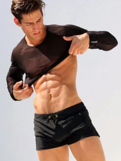 Men's Solid Color Breathable Stretch Swim Trunks(Mens Solid Color Breathable Stretch Swim Trunks) 25 Men's Solid Color Breathable Stretch Swim Trunks(Mens Solid Color Breathable Stretch Swim Trunks) -Mr Saker fabe516f885eba346d4f74bec0438297