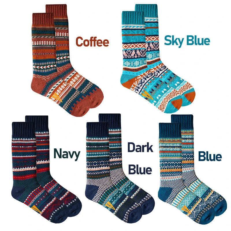 2 Pack Mixed Pattern Men's Crew Socks(2 Pack Mixed Pattern Mens Crew Socks) 10 2 Pack Mixed Pattern Men's Crew Socks(2 Pack Mixed Pattern Mens Crew Socks) - Image 10