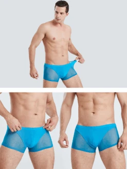 Sexy Panelled Mesh Trunks For Men(Sexy Panelled Mesh Trunks For Men) 33 Sexy Panelled Mesh Trunks For Men(Sexy Panelled Mesh Trunks For Men) -Mr Saker fgfdhgdfgcvbdfh