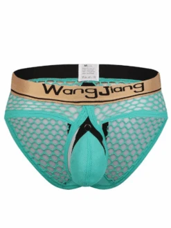 Mr Saker 26 Mens Sexy Mesh Breathable U Convex Pouch Briefs(Mens Sexy Mesh Breathable U Convex Pouch Briefs)