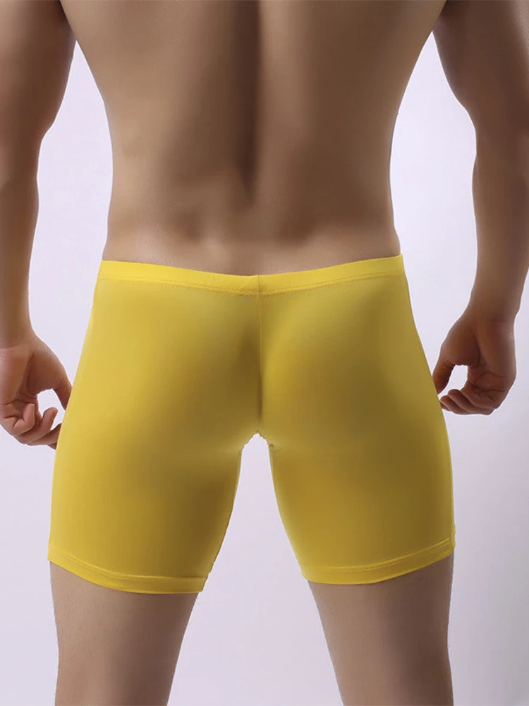 Men's Athletic U Convex Pouch Boxer Briefs(Mens Athletic Ice Silk U Convex Pouch Boxer Briefs) 2 Men's Athletic U Convex Pouch Boxer Briefs(Mens Athletic Ice Silk U Convex Pouch Boxer Briefs) - Image 2