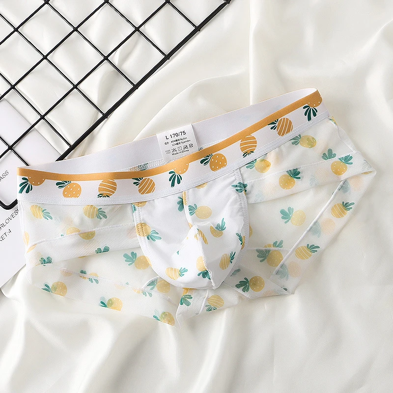 4 Pack Men’s Flower Print Pouch Briefs(Men S Flower Print Pouch Briefs) 16 4 Pack Men’s Flower Print Pouch Briefs(Men S Flower Print Pouch Briefs) - Image 16