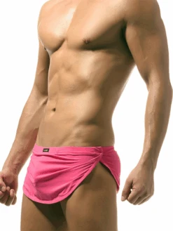 Men's Sexy Side SplitBoxers With Support Pouch(Support Pouch Breathable Lounge Shorts) 33 Men's Sexy Side SplitBoxers With Support Pouch(Support Pouch Breathable Lounge Shorts) -Mr Saker jhkhjkhjl