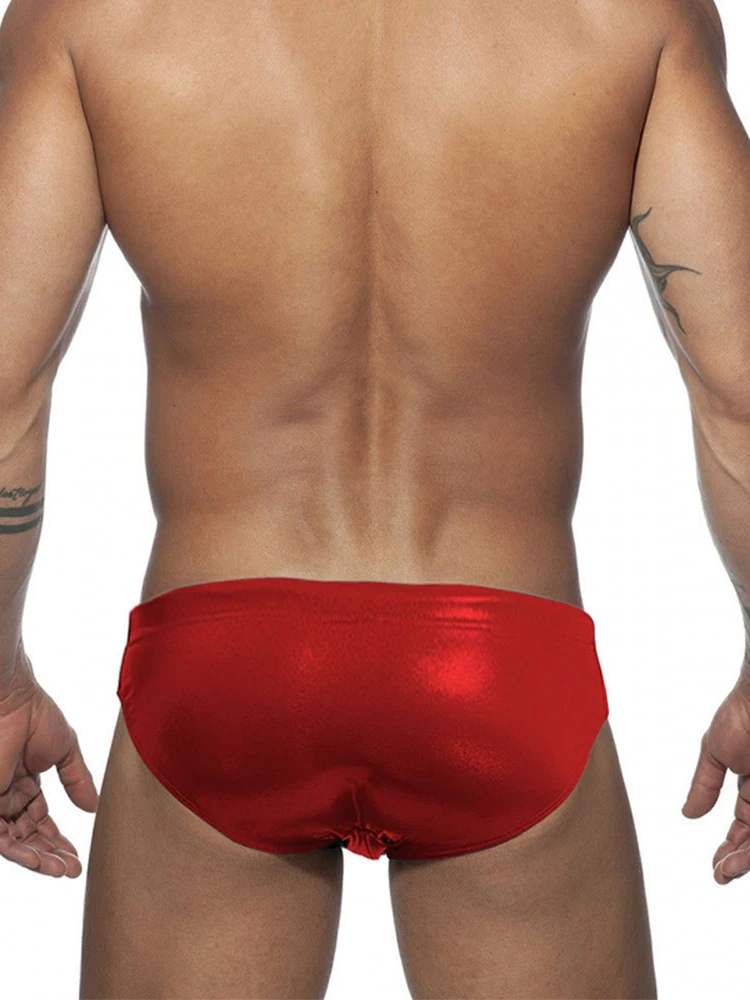 Men's Solid Color Sponge Pad Swim Briefs(Sport Mens Solid Contour Pouch Bikini Swimsuit) 16 Men's Solid Color Sponge Pad Swim Briefs(Sport Mens Solid Contour Pouch Bikini Swimsuit) - Image 16