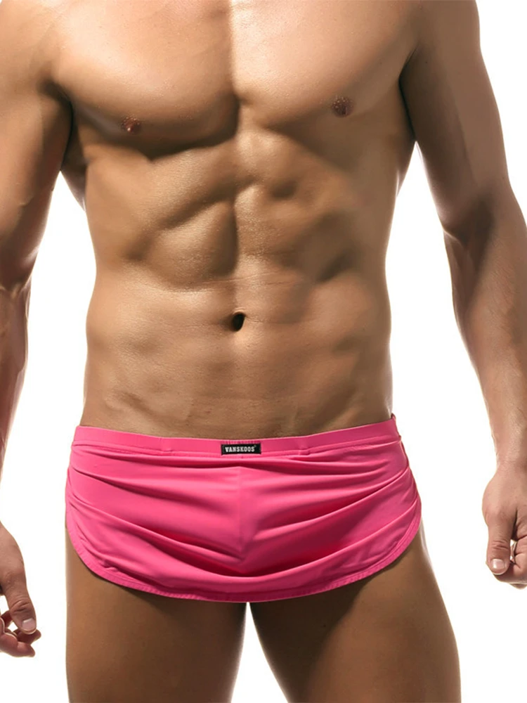 Men's Sexy Side SplitBoxers With Support Pouch(Support Pouch Breathable Lounge Shorts) 13 Men's Sexy Side SplitBoxers With Support Pouch(Support Pouch Breathable Lounge Shorts) - Image 13