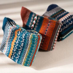 2 Pack Mixed Pattern Men's Crew Socks(2 Pack Mixed Pattern Mens Crew Socks) 35 2 Pack Mixed Pattern Men's Crew Socks(2 Pack Mixed Pattern Mens Crew Socks) -Mr Saker tye