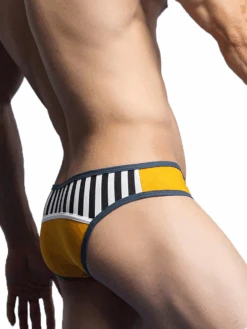Men's Spliced Striped Mesh Pouch Briefs(Mens Spliced Striped Mesh Pouch Briefs) 29 Men's Spliced Striped Mesh Pouch Briefs(Mens Spliced Striped Mesh Pouch Briefs) -Mr Saker uyuiyuj