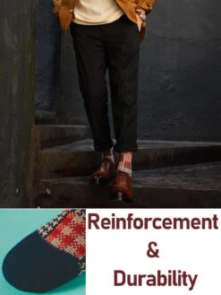 3 Pack Retro Ethnic Jacquard Calf Socks(3 Pack Retro Ethnic Jacquard Calf Socks) 17 3 Pack Retro Ethnic Jacquard Calf Socks(3 Pack Retro Ethnic Jacquard Calf Socks) -Mr Saker w