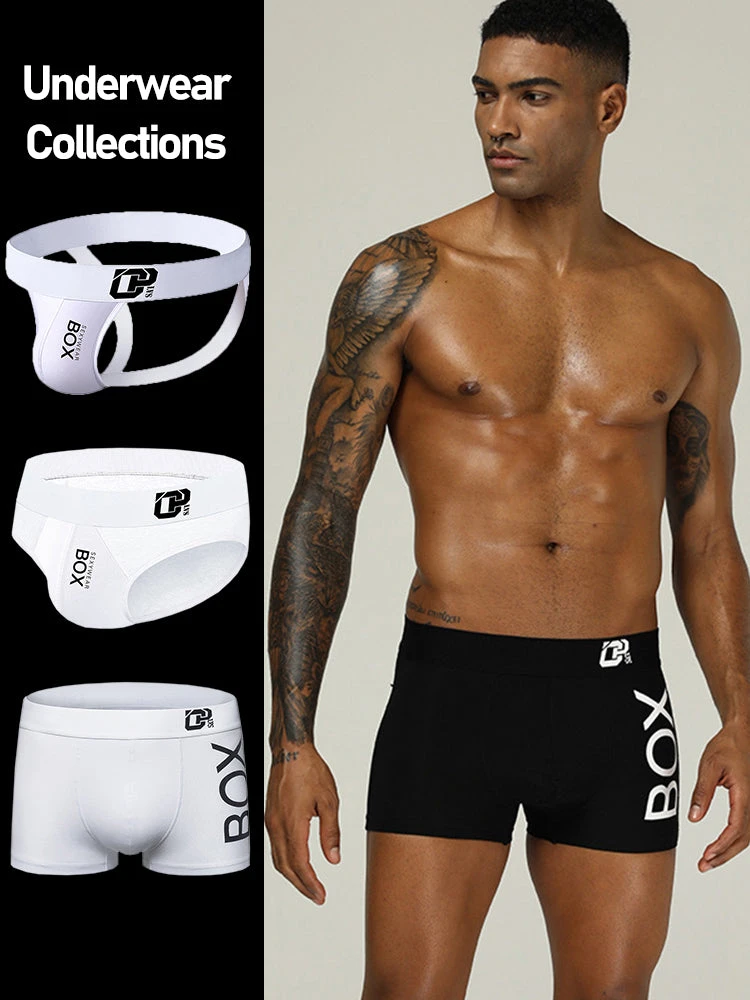 2 Pack Cotton Men's Underwear Collections(2 Pack Organic Cotton Mens Underwear Collections) 2 2 Pack Cotton Men's Underwear Collections(2 Pack Organic Cotton Mens Underwear Collections) - Image 2